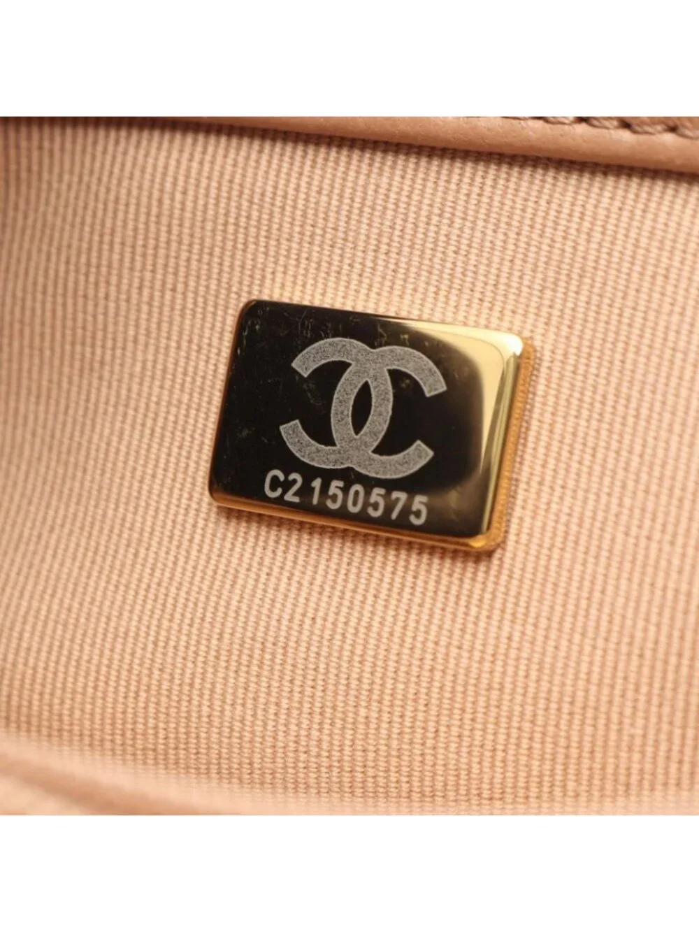 Chanel Shoulder Bag 19 Dizeneuf Quilted 2-Way Camel Lambskin 19 Chain